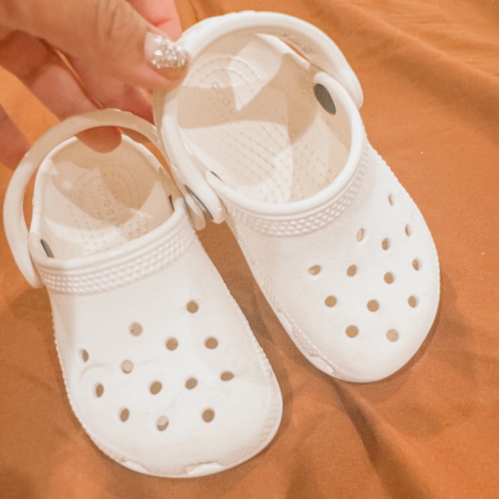 White crocs!